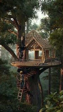 TREEHOUSE: 99% of People Can’t Build This! 🌲🔨