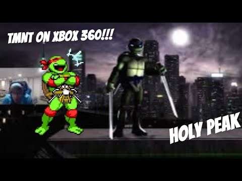 TMNT 2007 Let’s Play on Xbox 360 (weird game)