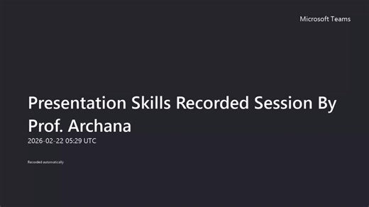 unit 5 Presentation Skills part B