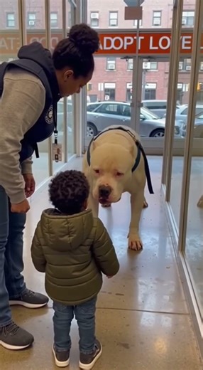 He Was Too Big… But Came When The Boy Whispered “Come”