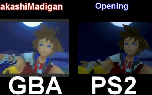 [游戏对比] GBA VS PS2