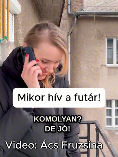 A jó futárt meg kell becsülni! 😇❤ Video: @fruzsiacs #christmasfmhu #Christmas #karácsony #futar #gls
