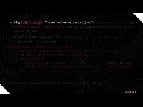 Resolving State Immutability Issues in React: The Case of JavaScript Arrays