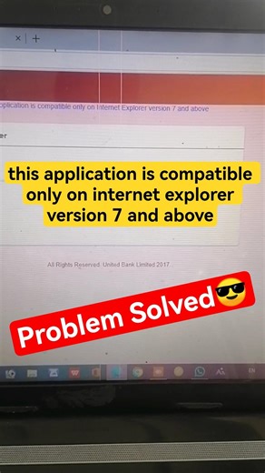 ubl omni internet explorer settings #shorts #youtubeshorts #tech #omni #ytshorts #howto #problem