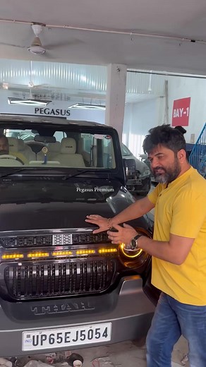 More aggressive more Adventurous Mahindra Thar Modification by Pegasus Premium Pegasus Premium Team-9811221136 Thanks for your Support, I am Always here for your interior and exterior makeover.For more car accessories and interior modification visithttps://linktr.ee/peqasuspremiium #Mahindra #tharlover #thar #tharreels #tharmodification #tharheadlight #MahindraRise #tharinterior #tharstatus Amit Yadav @pegasuspremium | Bharat B Soni