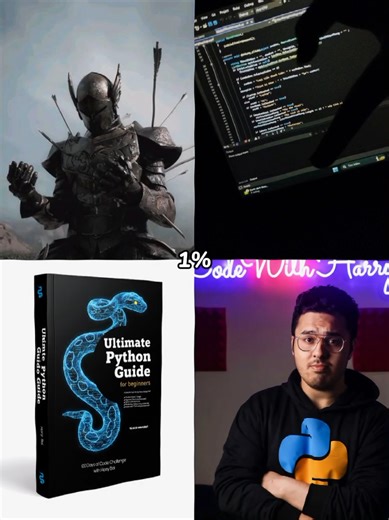 The easiest way to learn Python! 🐍🚀 ‎​Do you want to be left behind in 2026? Coding is the most valuable skill today! 💻 ‎​🔥 Zero to Hero: Stop waiting for tomorrow; start today. ‎⏳ 100 Days Challenge: Transform yourself in just 100 days. ‎🎯 Beginners Special: Even if you know nothing, you can still learn! ‎​