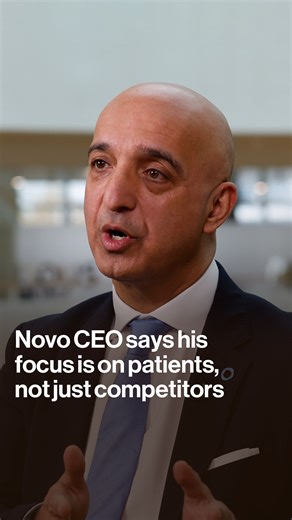 "Every patient has a different preference, and we need the products to match that." Novo Nordisk CEO Mike Doustdar explains the reason behind the firm's takeover bid for obesity startup Metsera. bloom.bg/4oXhLis | Bloomberg