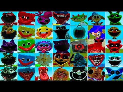 Poppy Playtime Chapter 1,2,3,4,5 All Jumpscares GMOD (Showcase)