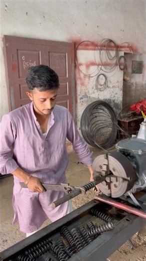 Beyond crafting: The process of spring making on vintage #shortvideo