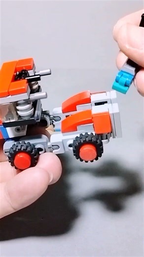 Mini Lego transformer car #shorts