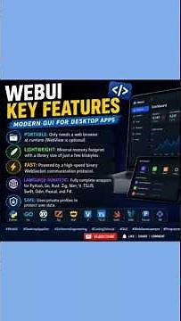 WebUI : Use Any Web Browser as a GUI for C, Rust, Python & More