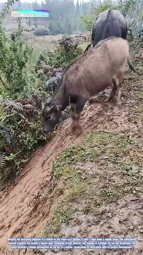 Muddy Slides: The Unforeseen Adventures of a Buffalo