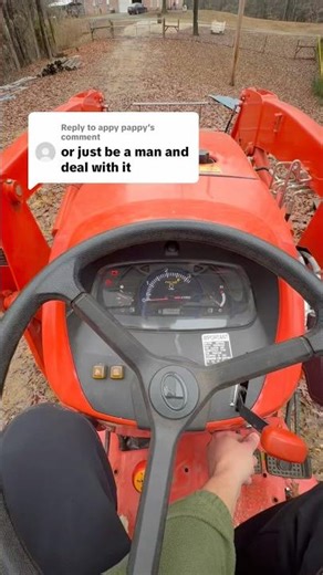 This is me dealing with it.. #farming #comedy #kubota #diy