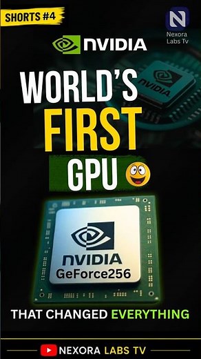 The World's First GPU Was Called GeForce 🤯 | NVIDIA History #Shorts