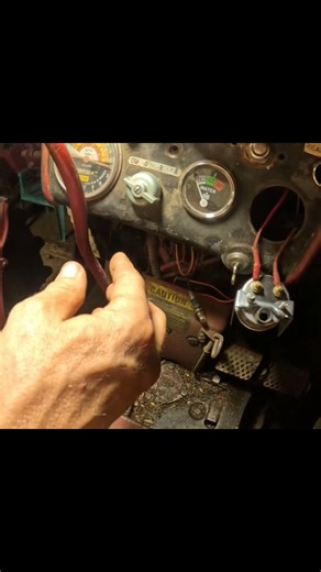 Installing a New Fuel Gauge on the Farmall 460 Tractor