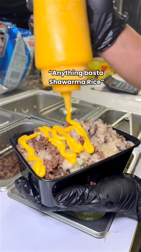 Java rice sauce!!😫🍚 #shawarma #cravings #fbreelsfypシ゚viralvideo #fakearabshawarma | FakeArab Shawarma Station