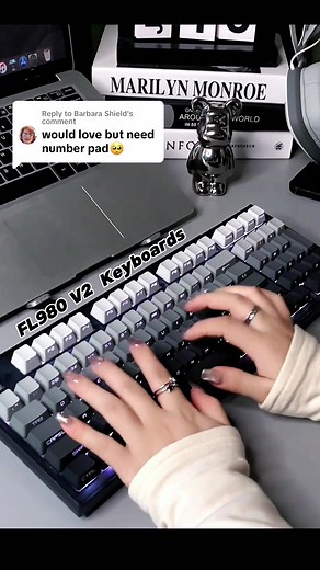 FL980 Number Pad Mechanical Keyboard | Unboxing & Setup