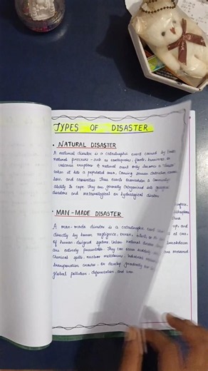 Disaster management project | Social science project #project