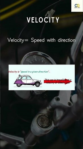 Speed vs Velocity Explained Simply | Motion Class 9 #cbseclass9
