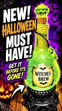 🎃 NEW Halloween Witches Brew Globe! Spooky Decor You NEED This Year! 👻