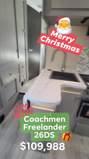 NEW 2025 Coachmen Freelander 26DS Class C motorhome on sale for $109,988... Over $42k in SAVINGS! | Paw Paw's Campers