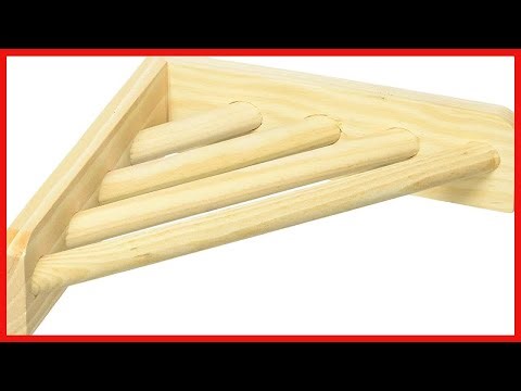 Quality product - Prevue Pet Products 3300 Wood Corner Shelf Laddered Platform for Bird Cages, 7 by