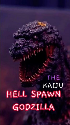 🫵🏼 🍿 (HELL SPAWN GODZILLA) | BANDAI | ACTION FIGURE | (KAIJU)