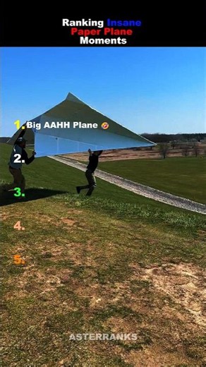Ranking The Best Insane Paper Plane moments ✈️