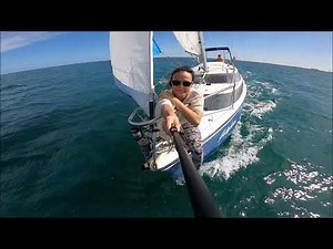 My first time using motor to launch and retrieve MacGregor 26M (HD)