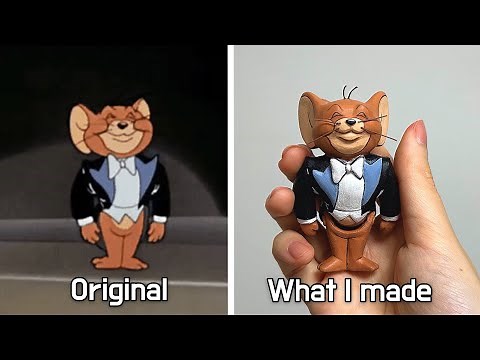 I made a Jerry Mouse by 3d pen!