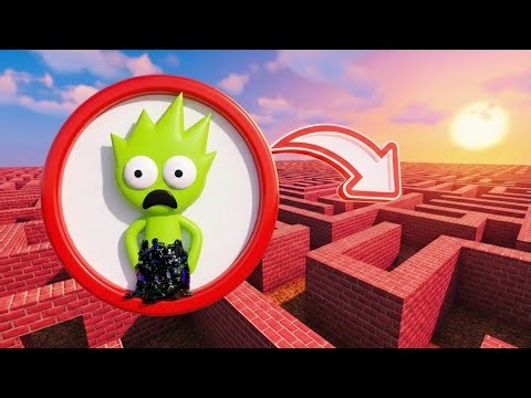 Minecraft Horror Maze Survival – Mutant Mobs vs NEW Sprunki