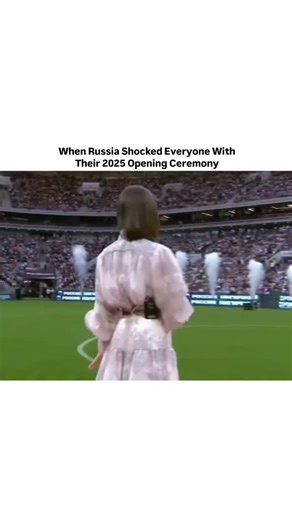 Songs We Lost on Instagram: "Tatiana Kurtukova’s viral hit "Matushka" (often called "Matushka Zemlya") became a massive cultural phenomenon in 2024 and 2025, blending traditional folk motifs with modern pop energy. Its popularity peaked on the international stage during a high-profile performance in June 2025 on a football field. The performance took place during the opening ceremony of a major friendly match between Russia and Nigeria. Standing in the center of the stadium, Tatiana delivered a 