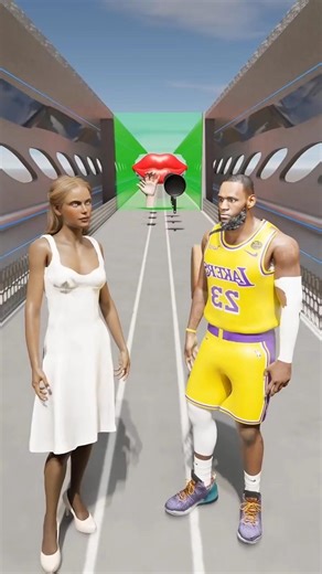LeBron James Vs savannah james GTA V New Save Run Funny Epic Challenge