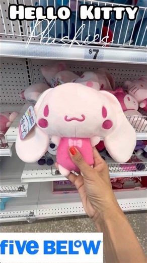 FIVE BELOW | 💕 HELLO KITTY & Friends Plushies! 💕Shop With Me!