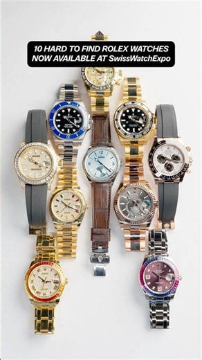 10 Rolex Grails Just Dropped. Which one is your favorite? | SwissWatchExpo