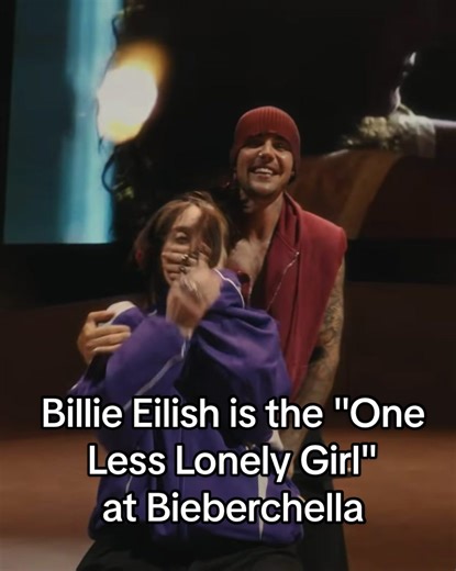Billie Eilish Joins Justin Bieber for Coachella Surprise