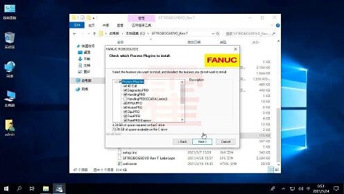 工业机器人FANUC ROBOGUIDE V9.4 (Rev.T)软件安装视频