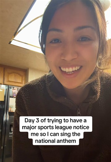 Day 3 of trying to have a major sports league notice me so I can sing the Star Spangled Banner. I’m sick today, but I’ll see you guys with a different rendition tomorrow. 🫡 #starspangledbanner #singing #singingchallenge #singersongwriter #sportstiktok