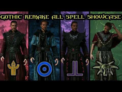 Gothic Remake All Spells Showcase