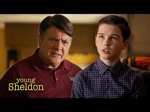Sheldon Gets George in Trouble with the Government | Young Sheldon