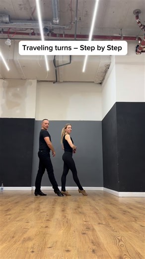 4.2K views · 11 reactions | Traveling turns – Step by Step ️✨ Step...