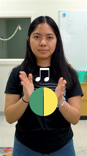 Brownsville Piano Studio on Instagram: "🥁 Rhythm with Miss Ruth! 👏 Try to clap along and feel the beat! Can you match the rhythm with the circles below? Let’s put your timing to the test! ⏳🥁✨ #RhythmWithMrsRuth #ClapAlong #FeelTheBeat #BrownsvillePianoStudio"