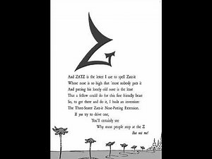 On Beyond Zebra by Dr. Seuss Story Book Read Through Aloud, Great Book for Imaginative Children