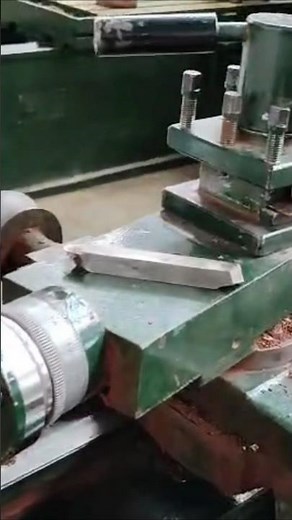 Tool Post in Action | HSS Tool Hollowing Spherical Pot on Lathe 🛠️🌀 #woodworking #workshopskills
