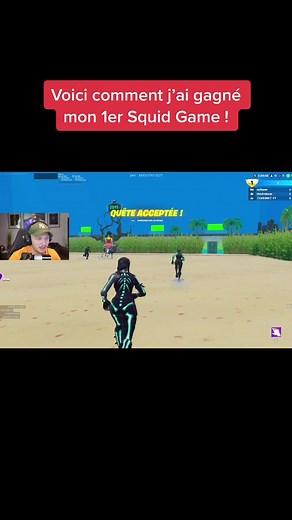 Comment gagner le premier Squid Game dans Fortnite