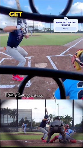 Crazy Umpire Meta POV of My Homerun #baseball