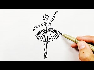 How to Draw a Ballerina