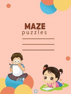Maze Puzzle Games Problem Solving Activity Preschool Toddler Kindergarten