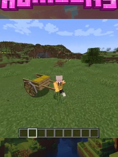 Carretillas para Caballo en Minecraft: Mod Medieval