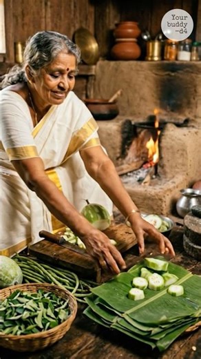 Royal Kerala Sadya Feast 🤯 Banana Leaf Magic! #viral #trending #ytshorts